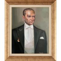 Atatürk Yağlı Boya Çalışma