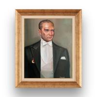 Atatürk Yağlı Boya Çalışma