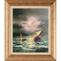 Remzi Taşkıran Fırtınalı Deniz Tablosu