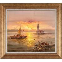 Remzi Taşkıran Gün Batımında Kız Kulesi Tablosu