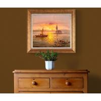 Remzi Taşkıran Gün Batımında Kız Kulesi Tablosu