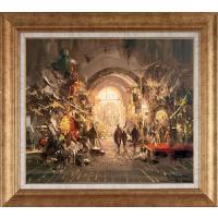 Remzi Taşkıran Kapalı Çarşı Yağlı Boya Çalışma