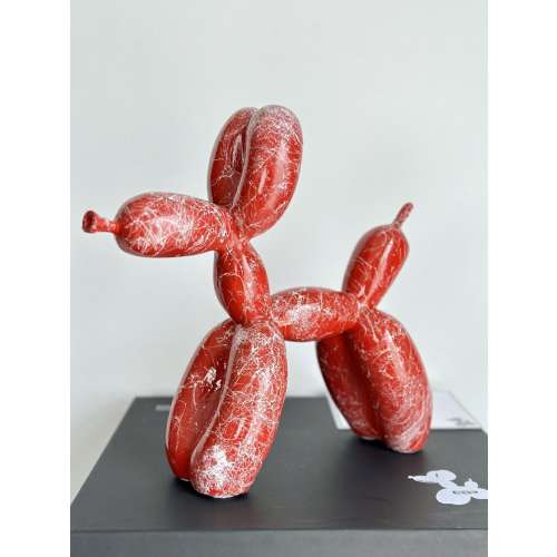 Jeff Koons Balon Köpek Kırmızı 2