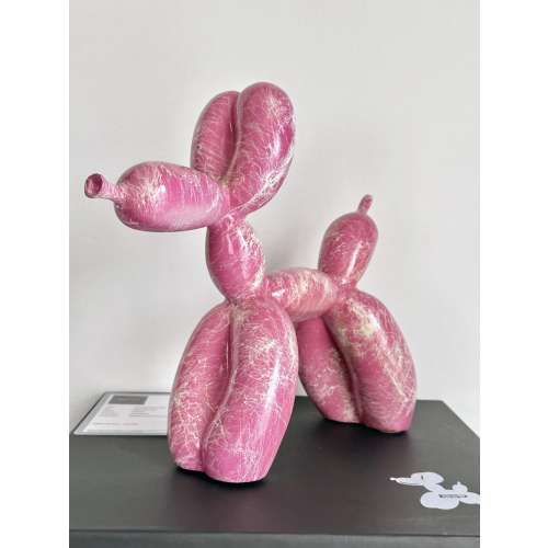 Jeff Koons Balon Köpek Pembe