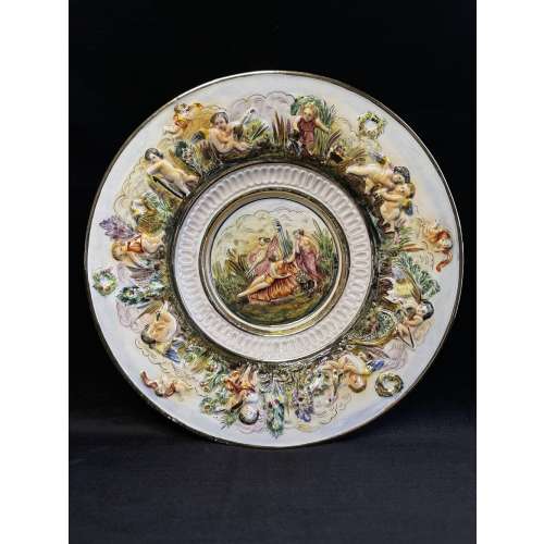 Capodimonte Duvar Tabağı