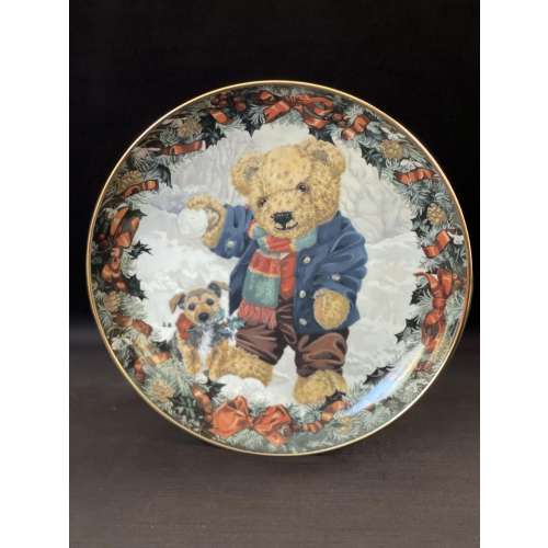 Teddy's Duvar Tabağı 'Teddy'nin Kış Eğlencesi'